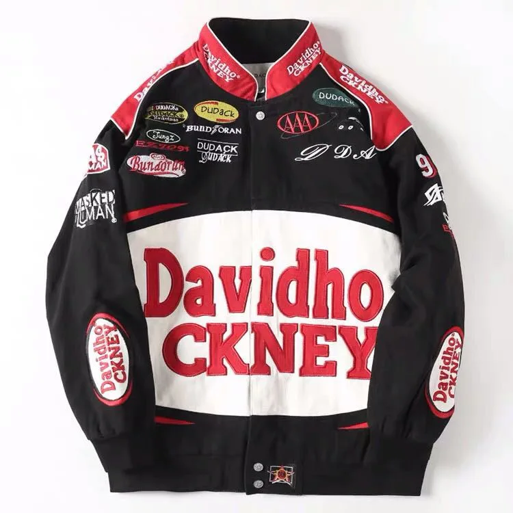 Wholesale custom logo embroidered bandan casual fashion bike race coats male bandana racing men baseball jackets, Customized color
Wholesale custom logo embroidered bandan casual fashion bike race coats male bandana racing men baseball jackets, Customized color