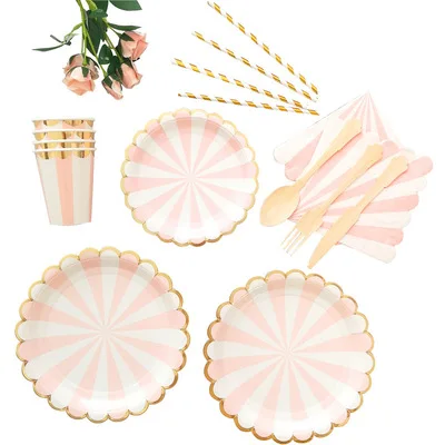 Disposable Party Cutlery Tableware Thickening Cake Cutlery Disposable Plates For Party Disposable Paper Plate Set, Pink
Disposable Party Cutlery Tableware Thickening Cake Cutlery Disposable Plates For Party Disposable Paper Plate Set, Pink