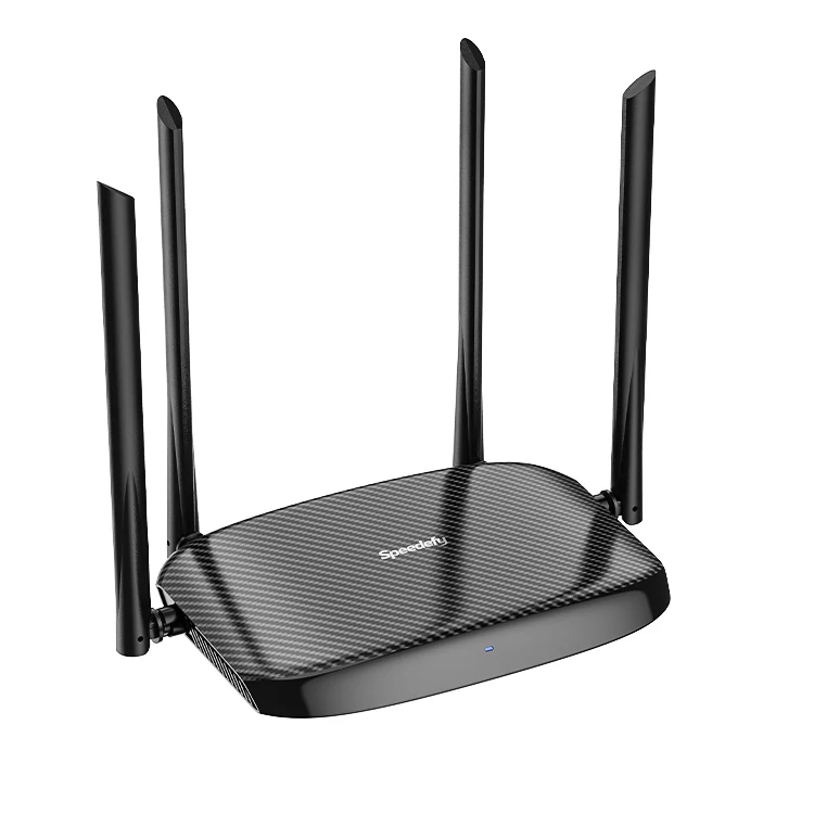 1200 Mbps Dual Band Gigabit Wireless Gaming Router with Smart Bandwidth Control, Black
1200 Mbps Dual Band Gigabit Wireless Gaming Router with Smart Bandwidth Control, Black