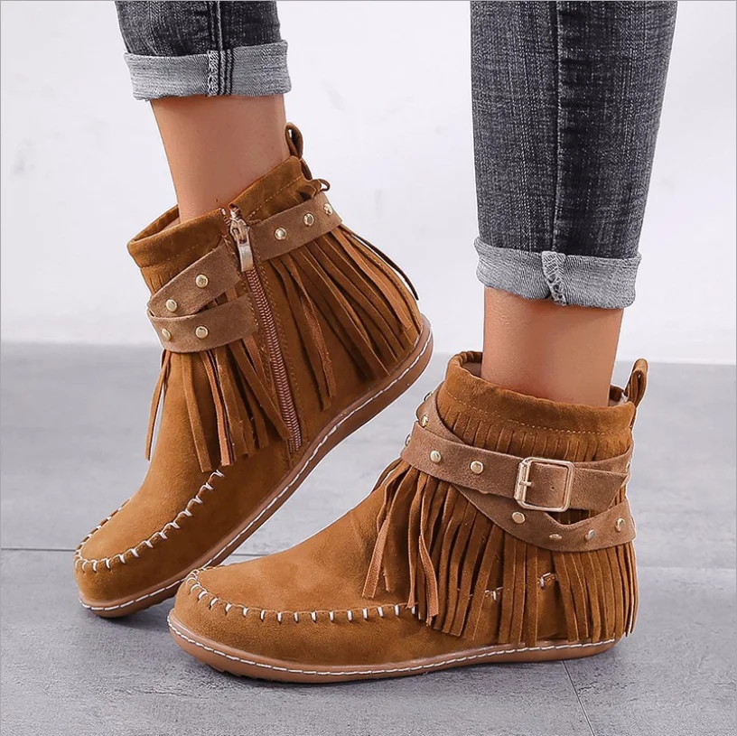 New winter thick platform bottom women boots comfortable flat lady Ankle boot fashion women casual shoes, Black, beige, brown
New winter thick platform bottom women boots comfortable flat lady Ankle boot fashion women casual shoes, Black, beige, brown