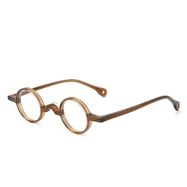 Fashionable Small Round Retro Vintage Blue Light Blocking Optical Frames Acetate Eyeglasses, Black, demi, transparent, brown
Fashionable Small Round Retro Vintage Blue Light Blocking Optical Frames Acetate Eyeglasses, Black, demi, transparent, brown