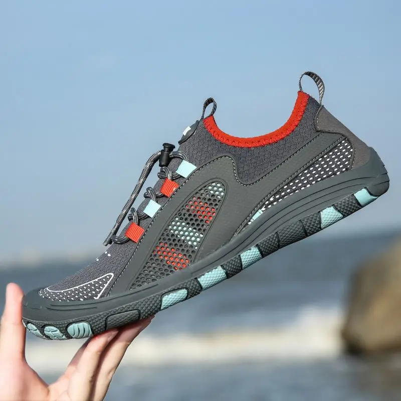 Logo Esportivo Water Shoe Long Outdoor Hiking Beach Shoes Men'S Casual Shoes Water Pruve Factories, Customized color
Logo Esportivo Water Shoe Long Outdoor Hiking Beach Shoes Men'S Casual Shoes Water Pruve Factories, Customized color
