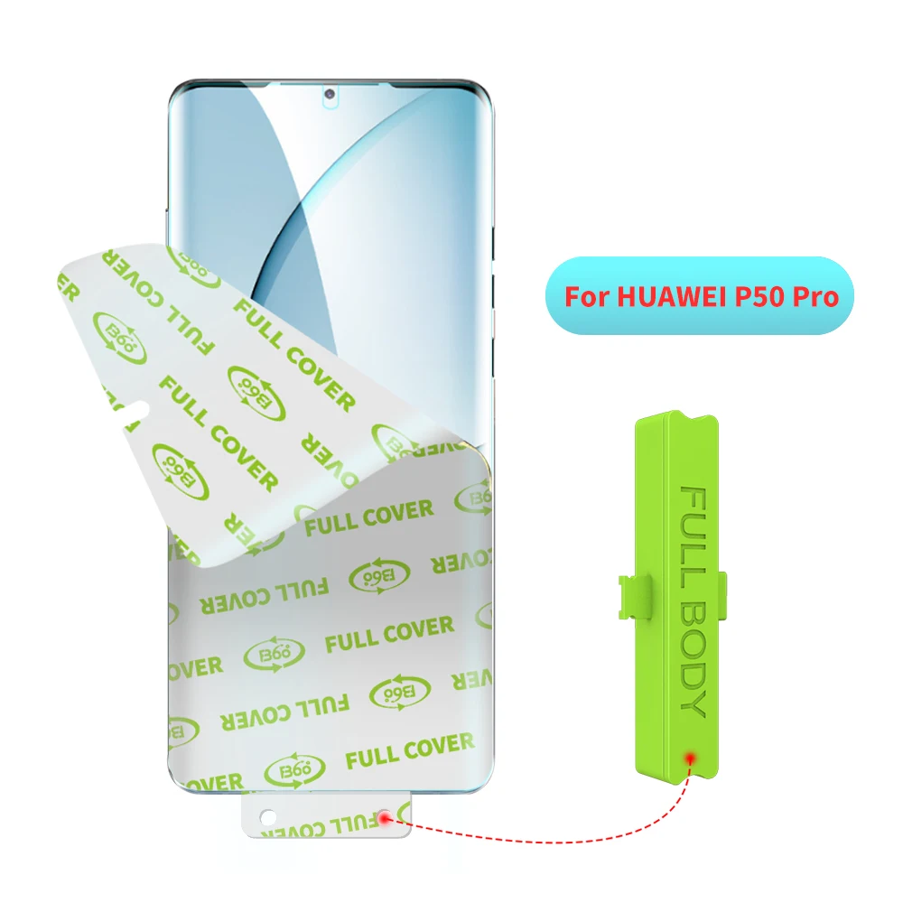 TPU Film 3D Full Coverage Smooth Soft TPU Screen Film for HUAWEI P50 Screen Protector
TPU Film 3D Full Coverage Smooth Soft TPU Screen Film for HUAWEI P50 Screen Protector