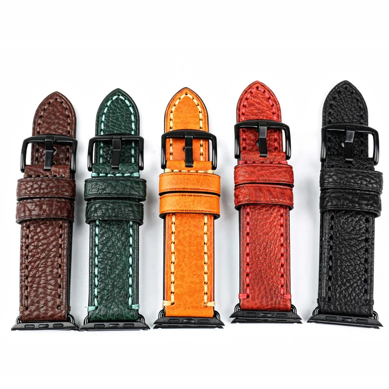 MAIKES Luxury Cow Leather Watchbands Bracelet For Apple Watch Band 42mm 38 Series 6 5 4 3 2 Red Black Apple Watch Strap 44mm 40
MAIKES Luxury Cow Leather Watchbands Bracelet For Apple Watch Band 42mm 38 Series 6 5 4 3 2 Red Black Apple Watch Strap 44mm 40