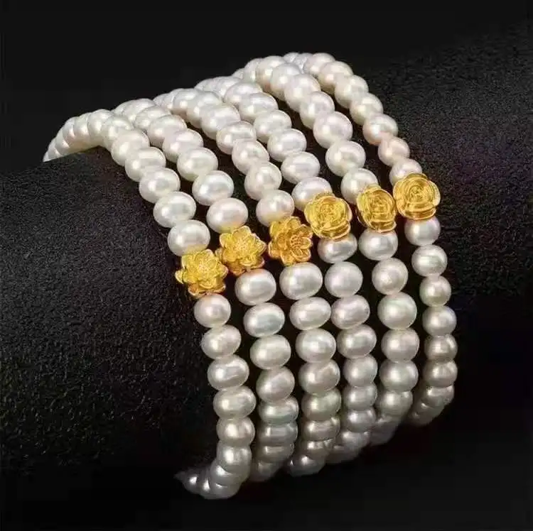 Luxury Fashion Pure Solid 24K Gold Beads Bracelet Jewelry Women Men Bridal Engagement Wedding Bracelets
Luxury Fashion Pure Solid 24K Gold Beads Bracelet Jewelry Women Men Bridal Engagement Wedding Bracelets