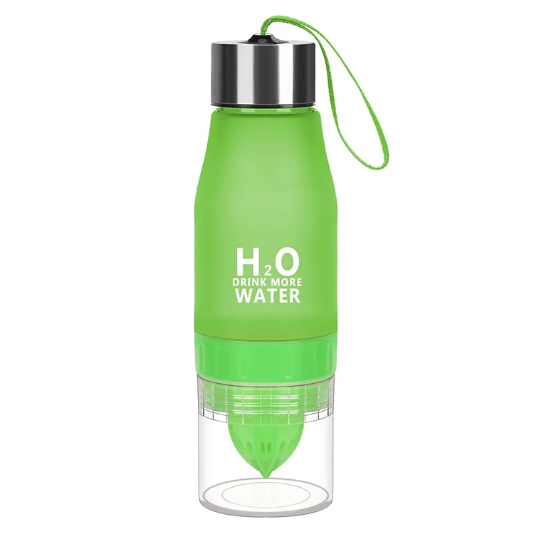 Outdoor sports plastic fruit infuser water bottle Lemon juice water bottle, Customized color acceptable
Outdoor sports plastic fruit infuser water bottle Lemon juice water bottle, Customized color acceptable