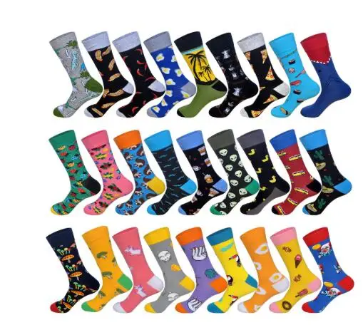 Lionzone 2019 Newly Men Socks Cotton Casual Personality Design Hip Hop Streetwear Happy Socks Gifts for Men Brand Quality
Lionzone 2019 Newly Men Socks Cotton Casual Personality Design Hip Hop Streetwear Happy Socks Gifts for Men Brand Quality