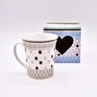 Popular Minimalist Color Ceramic Coffee Mug Custom Logo Promotional Ceramic Coffee Mug Sets