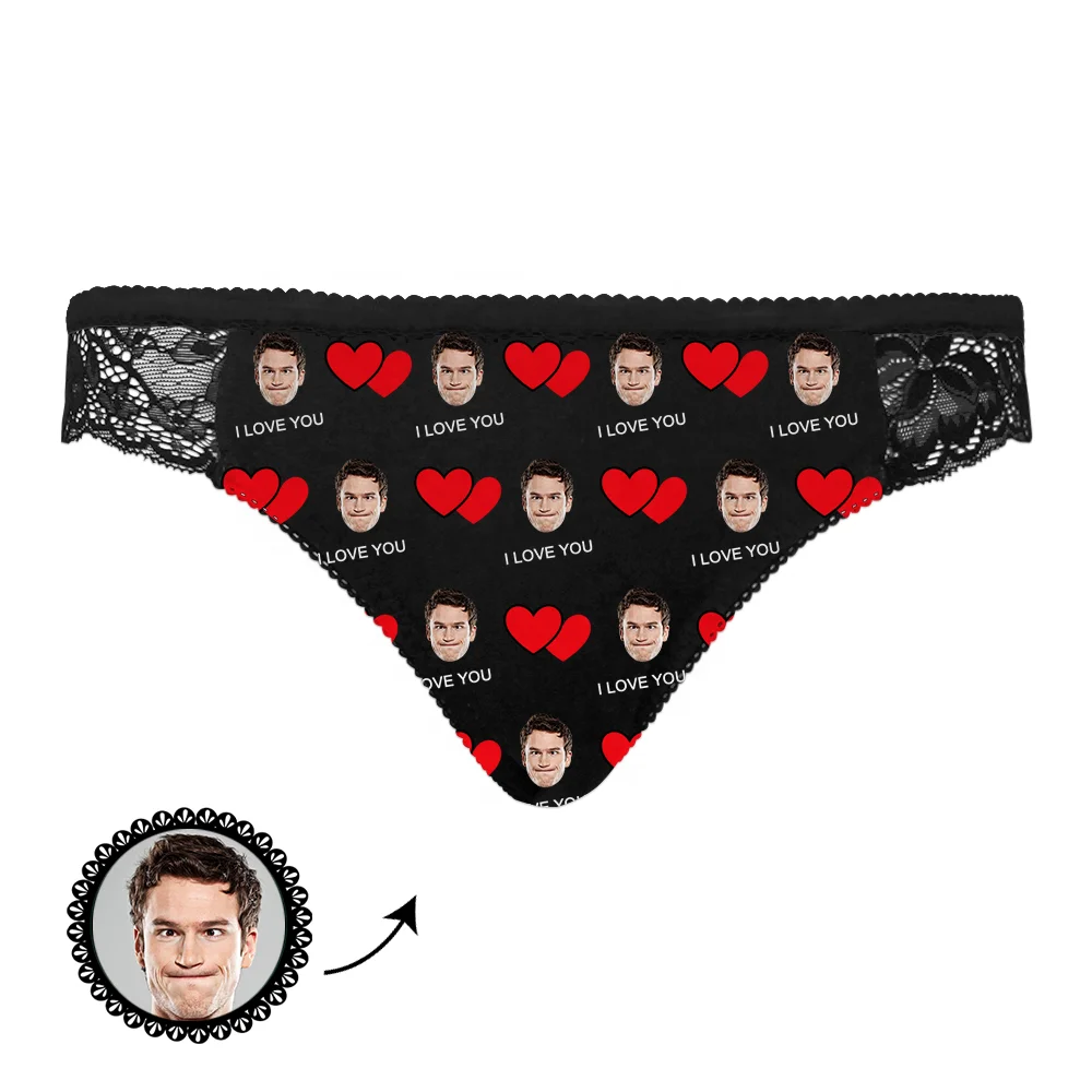 Women Underwear Custom Logo Women's Lace Panties Briefs Low Waist Panties Sexy Thongs, Multicolor
Women Underwear Custom Logo Women's Lace Panties Briefs Low Waist Panties Sexy Thongs, Multicolor