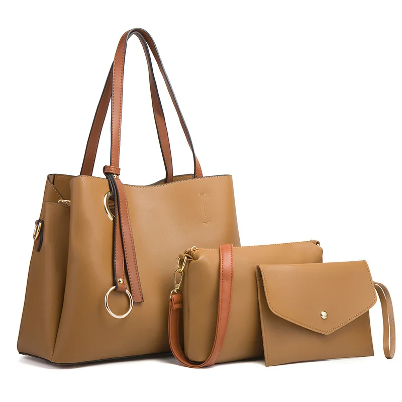 2021 New Combination Three Piece Shoulder Crossbody Bag Clutch Three Pocket Large Capacity Woman Handbag for Delivery
2021 New Combination Three Piece Shoulder Crossbody Bag Clutch Three Pocket Large Capacity Woman Handbag for Delivery