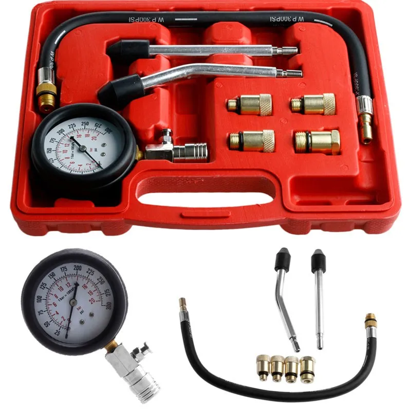 Free shipping 1set Motor Auto Petrol Gas Engine Cylinder Compression Tester Gauge Professional Kits car-styling
Free shipping 1set Motor Auto Petrol Gas Engine Cylinder Compression Tester Gauge Professional Kits car-styling