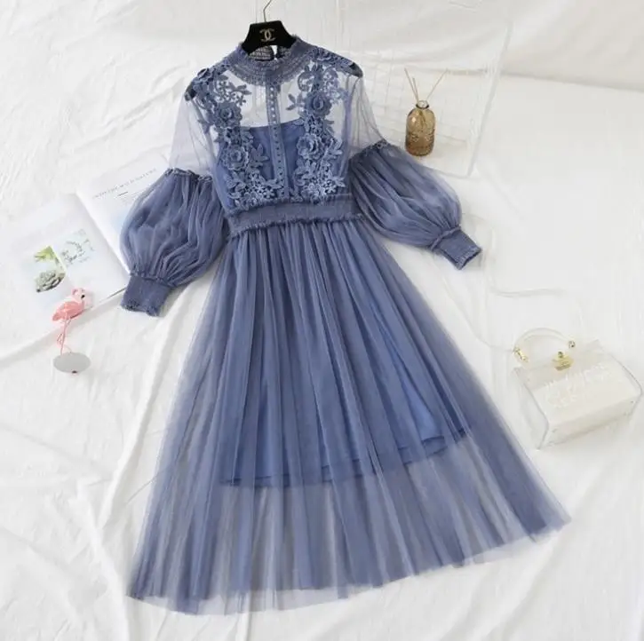 zm40276v The new Korean women's three-dimensional flower lace braces dress two sets of gauze skirt, Khaki,beige,pink,black,blue,purple
zm40276v The new Korean women's three-dimensional flower lace braces dress two sets of gauze skirt, Khaki,beige,pink,black,blue,purple