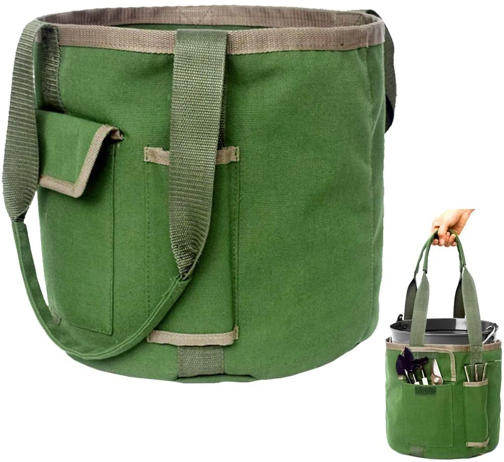 Reusable Portable Waterproof Canvas Storage Pouch Garden Tote Round Tool Bag, Natural or customized colors
Reusable Portable Waterproof Canvas Storage Pouch Garden Tote Round Tool Bag, Natural or customized colors