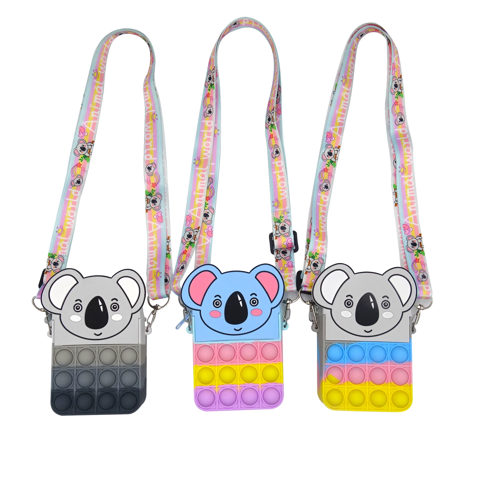 2022 New style Pop Small Zipper Koala Coin Change Purse Wallet Kawaii Mini Cheap Price Coin Holder Novelty Pouch For Kids, Multiple colors
2022 New style Pop Small Zipper Koala Coin Change Purse Wallet Kawaii Mini Cheap Price Coin Holder Novelty Pouch For Kids, Multiple colors