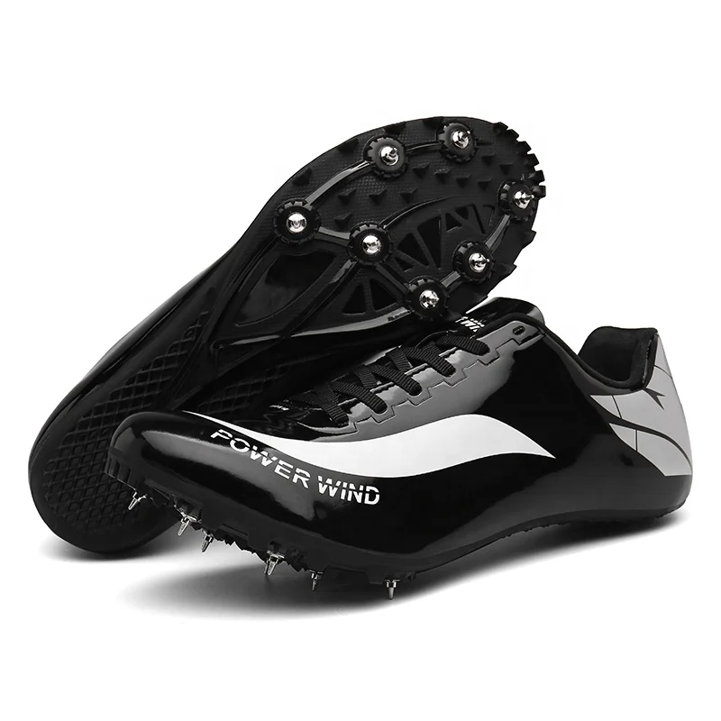 Professional production spikes wholesale fashion men's women's running sports Track and field shoes, White/black
Professional production spikes wholesale fashion men's women's running sports Track and field shoes, White/black