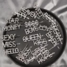 2019 Hair Clip With Letters Hair Pin Bling Alphabet Rhinestone Women Word Hair Clips Words