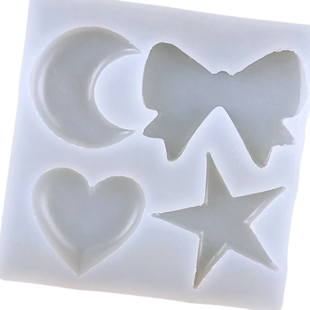 DIY Moon Star Bowknot Shape Epoxy Silicone Crystal Jewelry Mold Making Crafts Tools Accessories Supplies Supply Spot Offer
DIY Moon Star Bowknot Shape Epoxy Silicone Crystal Jewelry Mold Making Crafts Tools Accessories Supplies Supply Spot Offer