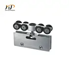 Stainless steel sliding door wheel for glass door