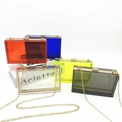 Women wedding hand bag bridal handbag transparent clutch party acrylic evening bags clear purse
Women wedding hand bag bridal handbag transparent clutch party acrylic evening bags clear purse
