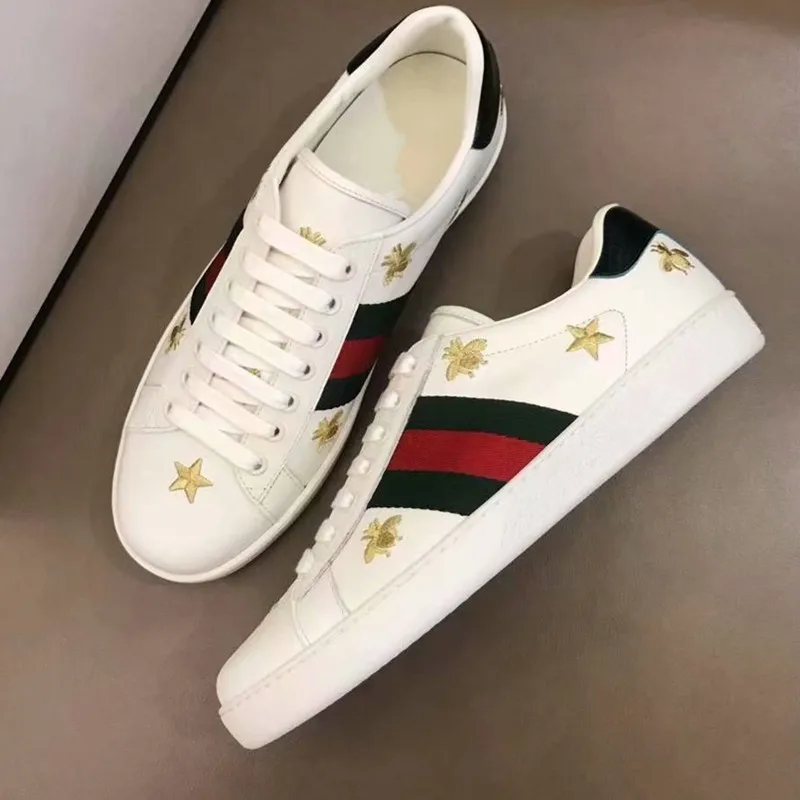OEM High Quality Fashion Unisex Trainers Genuine Leather Famous Brands Embroidery Sport Men Designer Shoes
OEM High Quality Fashion Unisex Trainers Genuine Leather Famous Brands Embroidery Sport Men Designer Shoes