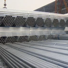 Bs 1387 hot dip galvanized steel pipe tubes with socket