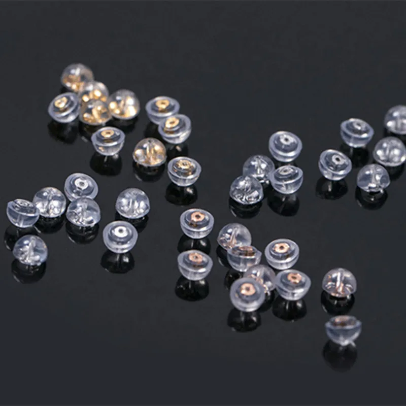 New Arrival Half Ball Shape Silicone Ear Plug 925 Sterling Silver Earnuts Earrings Accessories, Silver/ gold/ rose gold
New Arrival Half Ball Shape Silicone Ear Plug 925 Sterling Silver Earnuts Earrings Accessories, Silver/ gold/ rose gold