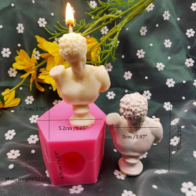 1035 DIY Figurine Hermas Resin Clay Silicone Candle Mold Handmade Bakeware Moulds, Transparent 
1035 DIY Figurine Hermas Resin Clay Silicone Candle Mold Handmade Bakeware Moulds, Transparent