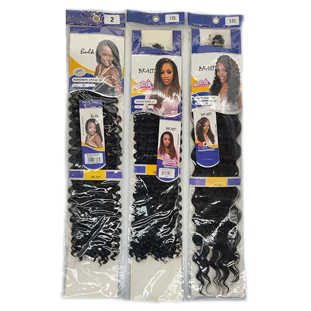 

22inch Freetress braiding hair crochet braids water wave Synthetic ombre Passion twist freetress water wave