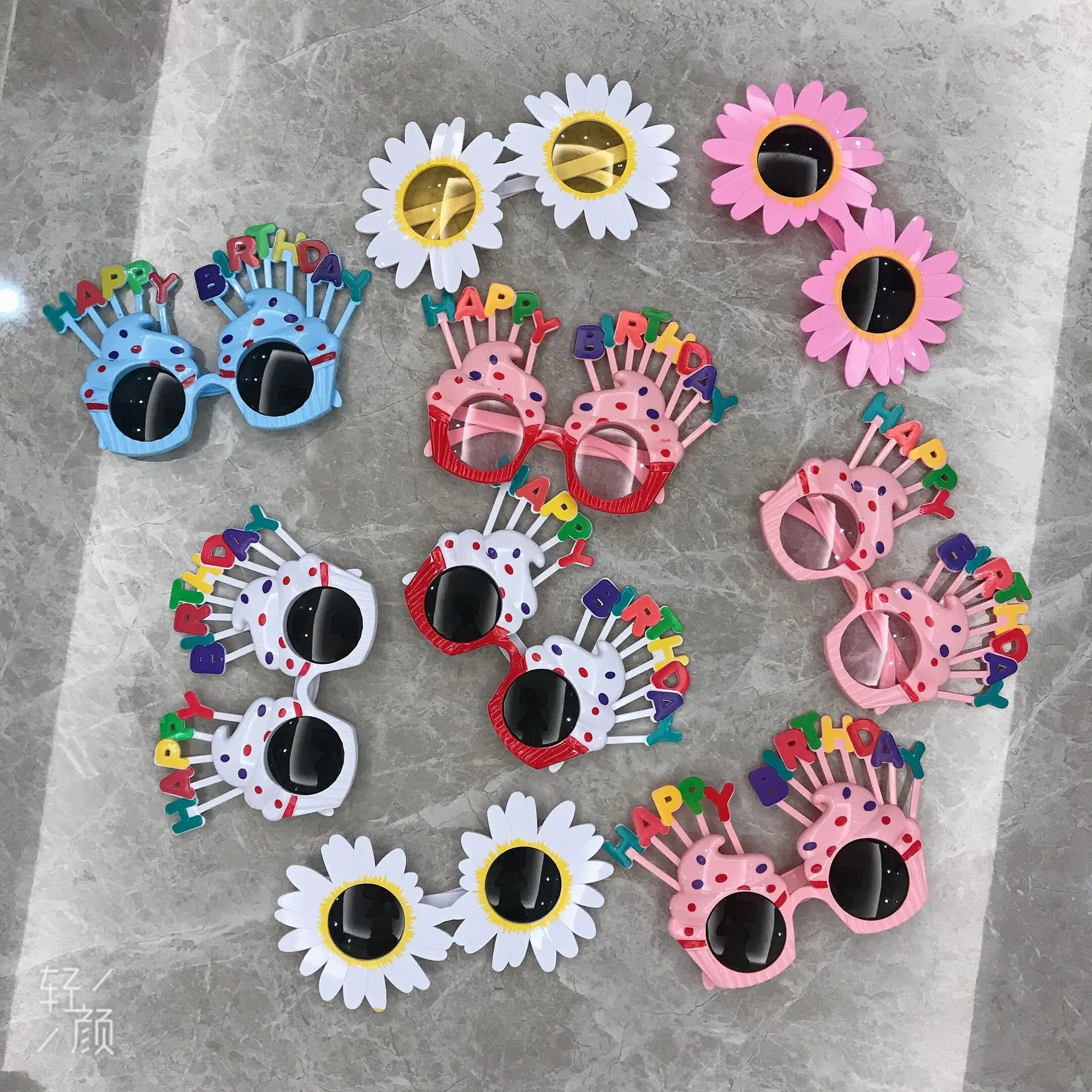 Wholesale Novelty Pink Sweet Cream Birthday Cake Glasses Happy Birthday Party decoration Sunglasses, White,pink,blue
Wholesale Novelty Pink Sweet Cream Birthday Cake Glasses Happy Birthday Party decoration Sunglasses, White,pink,blue