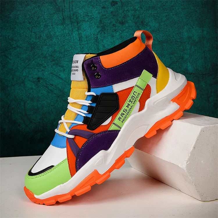 Hot Selling Fashion Large Size Luxury PU Flat Platform Cheap Sneakers Casual Sport Walking Style Shoes for Men
Hot Selling Fashion Large Size Luxury PU Flat Platform Cheap Sneakers Casual Sport Walking Style Shoes for Men