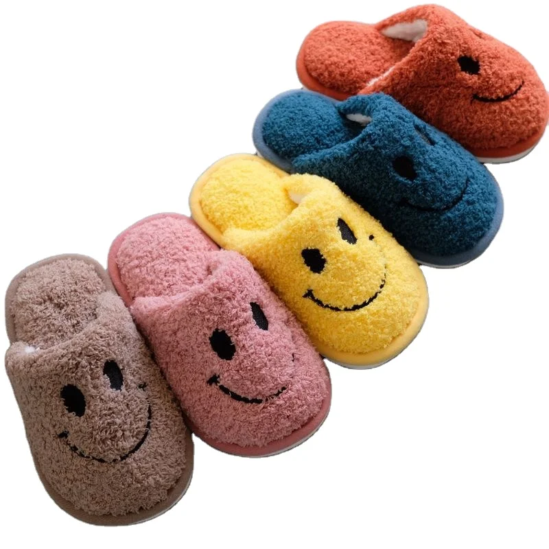 2021 winter new boys and girls smiley face fuzzy slippers soft bottom Bag heel cotton slipper shoes, Customized color
2021 winter new boys and girls smiley face fuzzy slippers soft bottom Bag heel cotton slipper shoes, Customized color