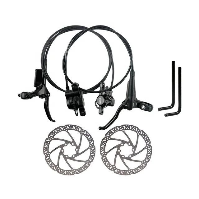 Brake Disc Front 800mm and Rear 1500mm Oil Pressure Ebike Hydraulic Brake Lever, Black
Brake Disc Front 800mm and Rear 1500mm Oil Pressure Ebike Hydraulic Brake Lever, Black