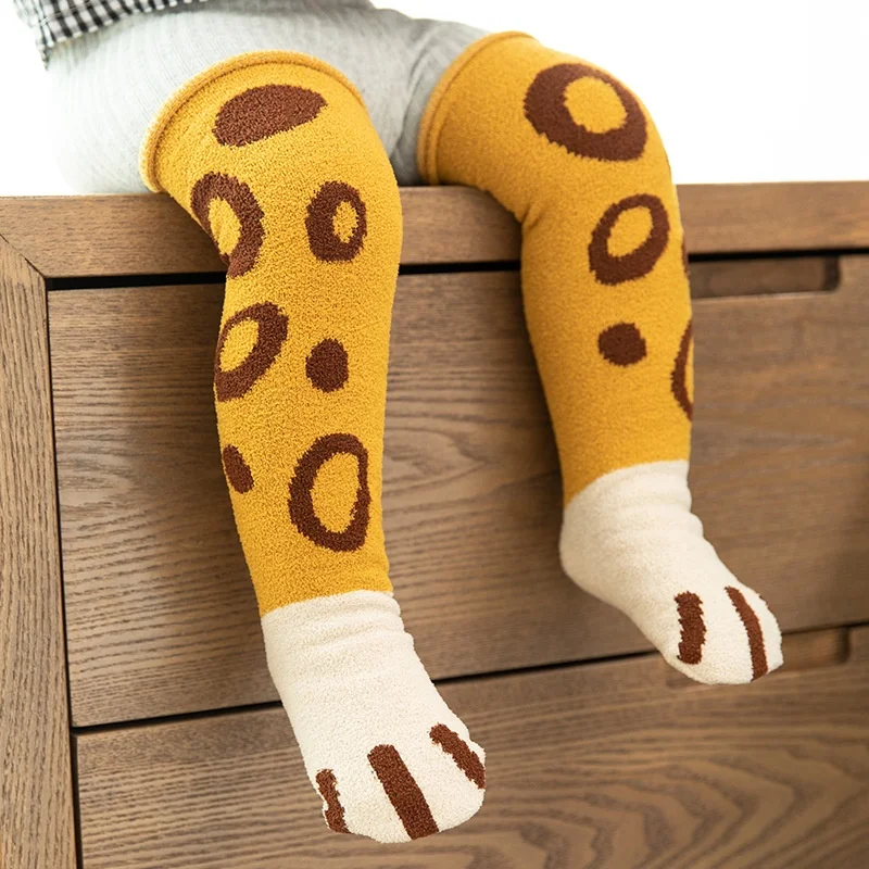 Autumn Winter Cute Animal Over Knee High Coral Fuzzy Newborn Baby Stockings, Multi colors
Autumn Winter Cute Animal Over Knee High Coral Fuzzy Newborn Baby Stockings, Multi colors