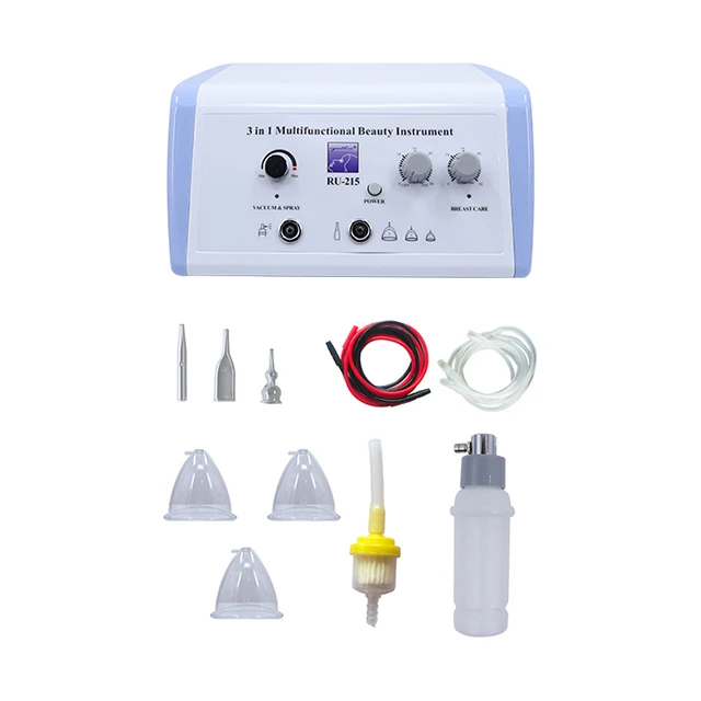 China good 3 in 1 breast Vacuum Suction cup therapy Grease and blackheads removal Body and face beauty vacuum equipment
China good 3 in 1 breast Vacuum Suction cup therapy Grease and blackheads removal Body and face beauty vacuum equipment