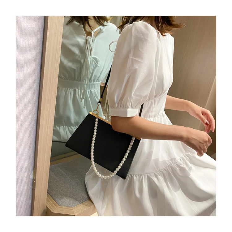 2021 New Fashion Shoulder Design Pearl Purse Cross Body PU Leather Bag Women RTS Handbags, Customized color
2021 New Fashion Shoulder Design Pearl Purse Cross Body PU Leather Bag Women RTS Handbags, Customized color