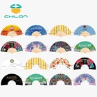 Fan Wood Spanish Wood Fan Custom Spanish Hand Fan Wooden Fan Handle Promotional Fan