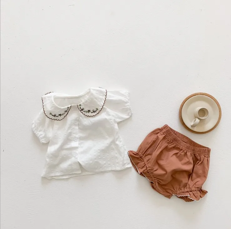 Korean Style baby summer clothing Clothes Outfits, 100% Cotton Short sleeve shirt + shorts pants 2pcs set baby girls clothes set
Korean Style baby summer clothing Clothes Outfits, 100% Cotton Short sleeve shirt + shorts pants 2pcs set baby girls clothes set
