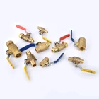 Thread Fresh Water Selling Butterfly Handle 1 12 Brass Ball Widely Used Gate Valve 1/2 Inch