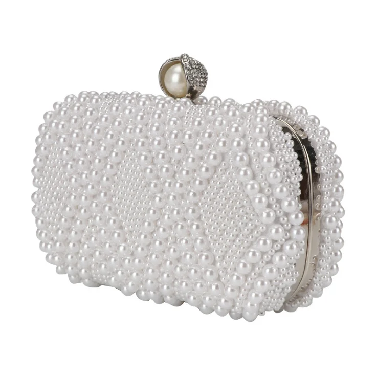 Customized Luxury Ladies Pearl Handbag Beaded Evening Dress Wedding Party Bag Ladies Hand Rhinestone Evening Dress Bag Y14013
Customized Luxury Ladies Pearl Handbag Beaded Evening Dress Wedding Party Bag Ladies Hand Rhinestone Evening Dress Bag Y14013