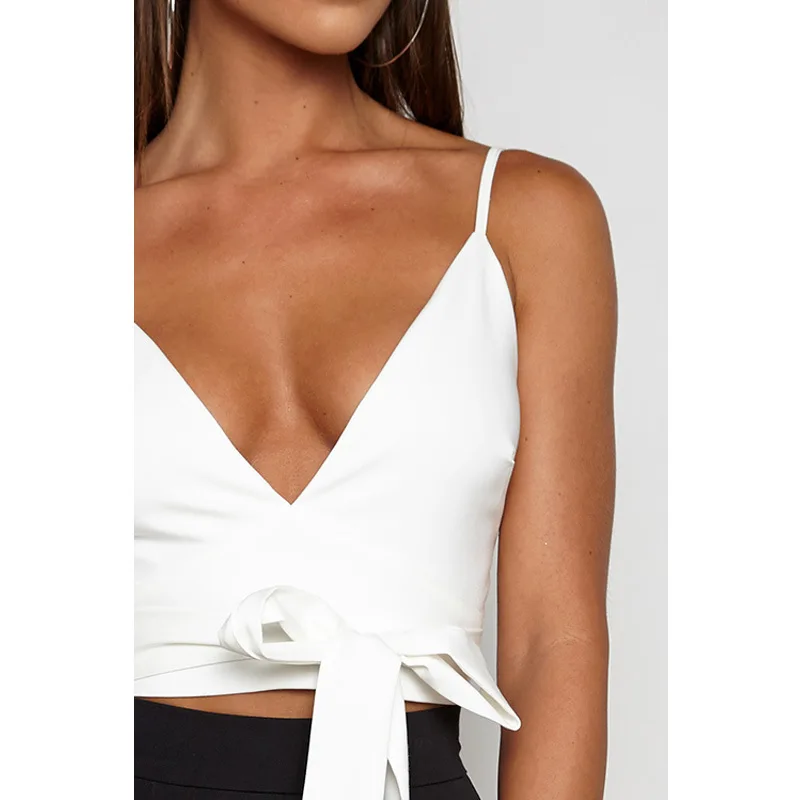 WW-0760 Condole Belt Deep V-neck Backless Sexy Lace-up Brief Paragraph Coat Vest Tie Crop Sexy Womens Halter Top, Customized color
WW-0760 Condole Belt Deep V-neck Backless Sexy Lace-up Brief Paragraph Coat Vest Tie Crop Sexy Womens Halter Top, Customized color
