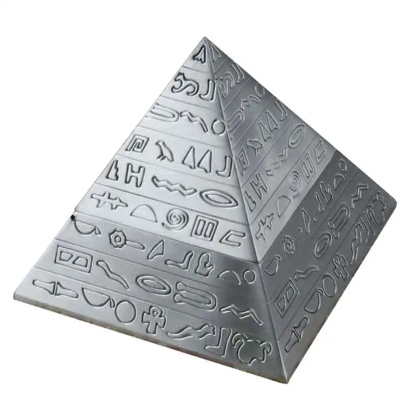 Zinc alloy creative pyramid ashtray European retro personality coffee table countertop ashtray men birthday gift, Picture
Zinc alloy creative pyramid ashtray European retro personality coffee table countertop ashtray men birthday gift, Picture