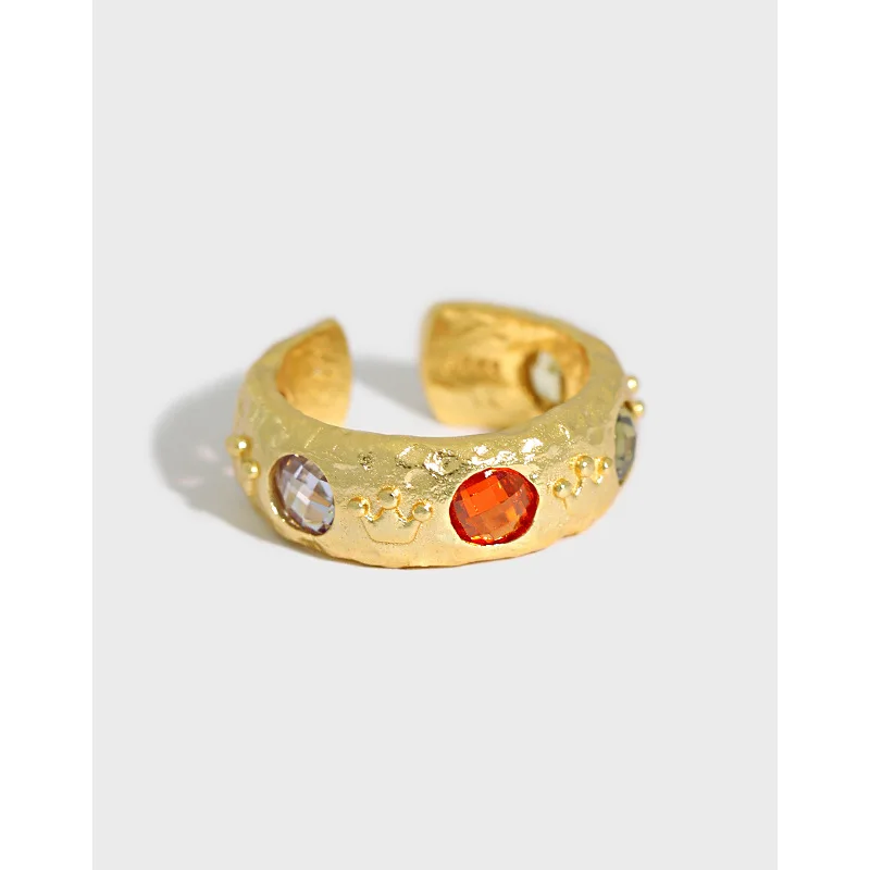 Ins French Style Luxurious Multi Color Zircon Rings Jewelry Women Men's Luxury Silver Rings
Ins French Style Luxurious Multi Color Zircon Rings Jewelry Women Men's Luxury Silver Rings