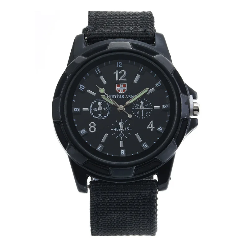 Fashion Swiss nylon braided strap watch men's casual watch sea, land and air sports military watch
Fashion Swiss nylon braided strap watch men's casual watch sea, land and air sports military watch