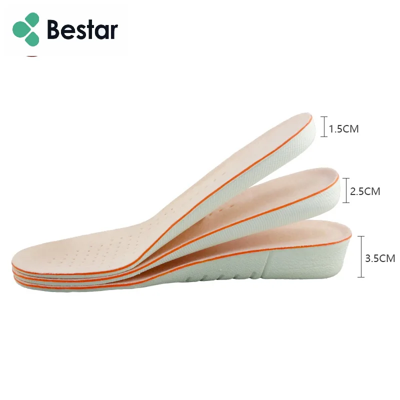 On sale foot pain relief breathable EVA height increased insol sport shoe lift height heel insole, As photo or customized
On sale foot pain relief breathable EVA height increased insol sport shoe lift height heel insole, As photo or customized