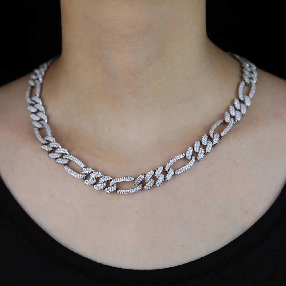 12mm iced out bling cz Miami cuban link chain statement choker necklace 2021 new hip hop rock bling wide cool women jewelry, Black
12mm iced out bling cz Miami cuban link chain statement choker necklace 2021 new hip hop rock bling wide cool women jewelry, Black