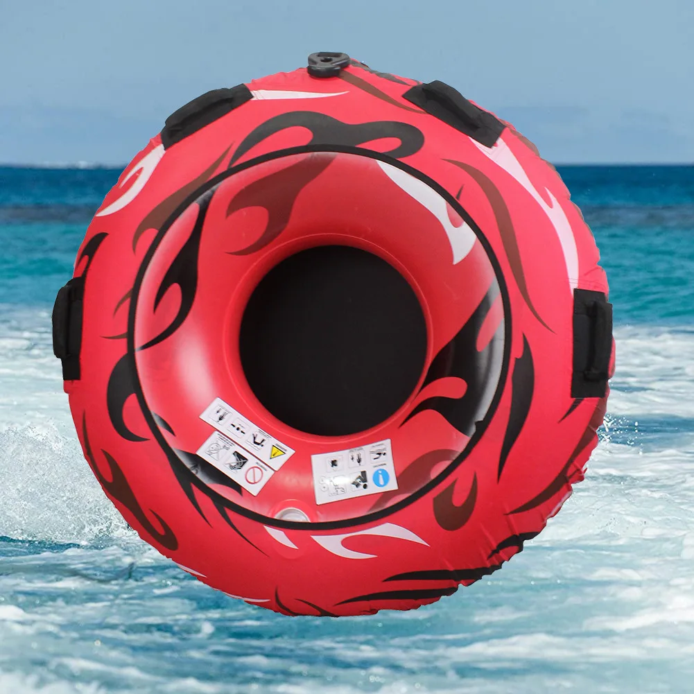 Outdoor sports inflatable water surfing paddle circle adult single double drag ski circle, Red
Outdoor sports inflatable water surfing paddle circle adult single double drag ski circle, Red