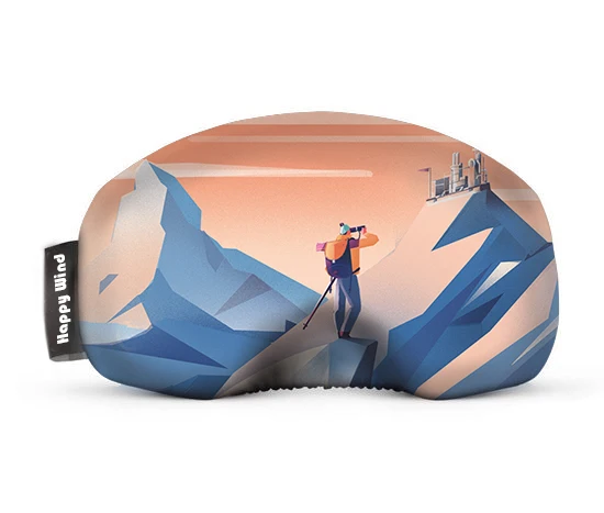 Happy Wind Moutain Print Recycled Ski Goggles Cover
Happy Wind Moutain Print Recycled Ski Goggles Cover