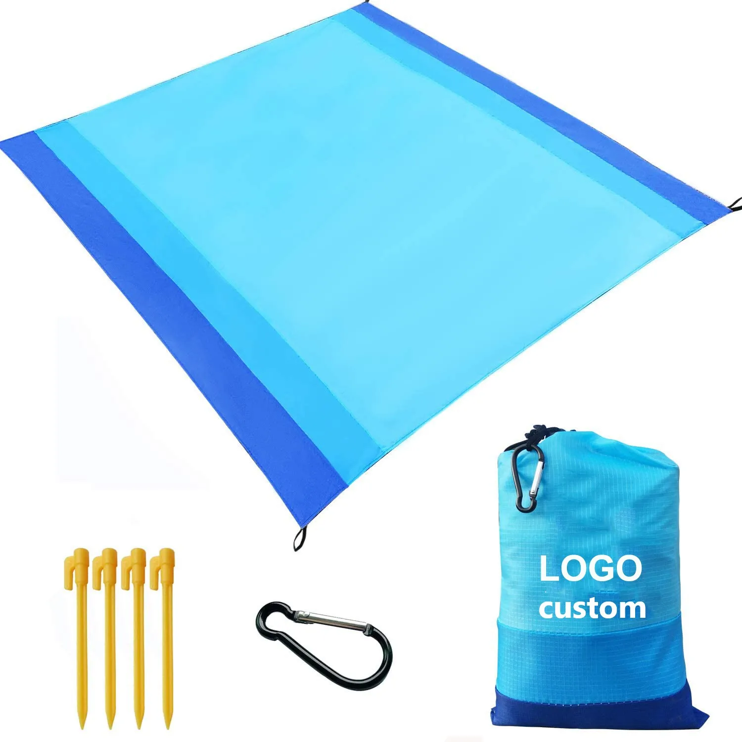 Hot Selling Lightweight Beach Accessories Camping Mat Waterproof Sand Proof Folding Beach Mat, Custom color 
Hot Selling Lightweight Beach Accessories Camping Mat Waterproof Sand Proof Folding Beach Mat, Custom color