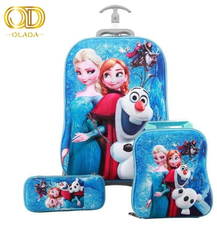 New design kids school trolley bag wheels trolley school bag set for student
New design kids school trolley bag wheels trolley school bag set for student