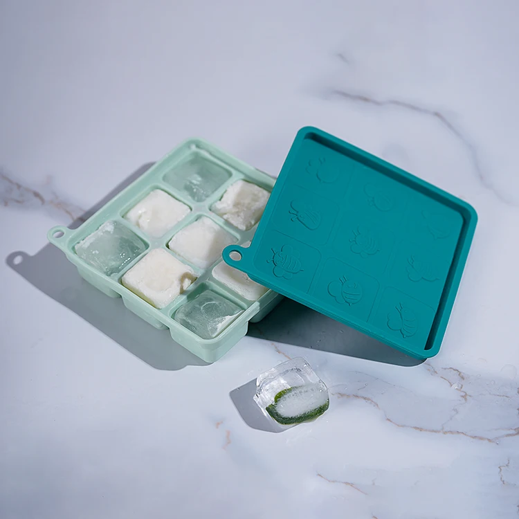 Food grade silicone ice cube trays silicone ice stick tray animal shape with lid, Natural
Food grade silicone ice cube trays silicone ice stick tray animal shape with lid, Natural